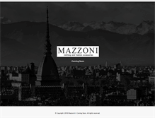 Tablet Screenshot of mazzoni.it