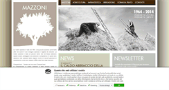 Desktop Screenshot of mazzoni.org